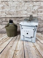 Canteen and Ammo Box