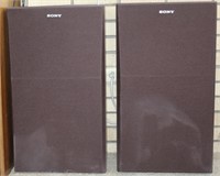 Pair of Large Vintage Sony Speakers