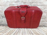 Red Soft Side Suitcase