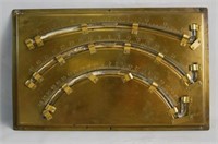 Antique Brass US Navy Clinometer