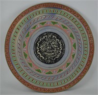 Aztec Pottery Plate