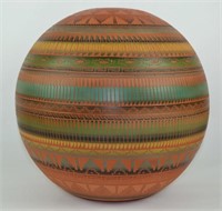 Navajo Red Clay Vase