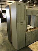 Nova Gray Shaker 18" Pantry Cabinet