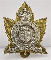WWII THE PERTH REGIMENT (STRATFORD) BADGE