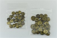 QTY. LARGE & SMALL WWII CANADA BUTTONS