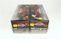 2- Boxes Winchester 100 round value packs: 12 Ga.