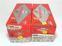 2- Boxes Winchester 100 round value packs, 12 Ga.