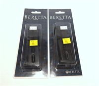 2- Beretta JM92F 10 round 9mm magazines for