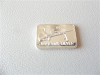 1 Gram .999 Fine Silver Bar- Machine Gun