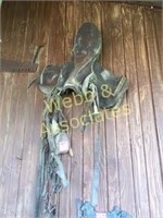 old English saddle