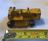 yellow dozer Lesney