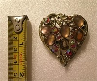 Heart broach