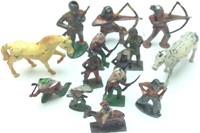 1950’S ORIGINAL CAST IRON METAL INDIANS