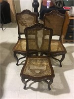 LOT OF 3 CHAIRS