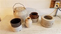 (5) Pieces of Earthenware