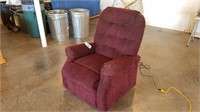 Upholstered lift chair