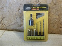 New Tool Shop 9pc Quick Change Chuck Kit