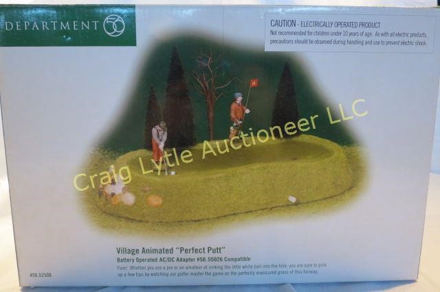 Large Department 56 collectible Auction