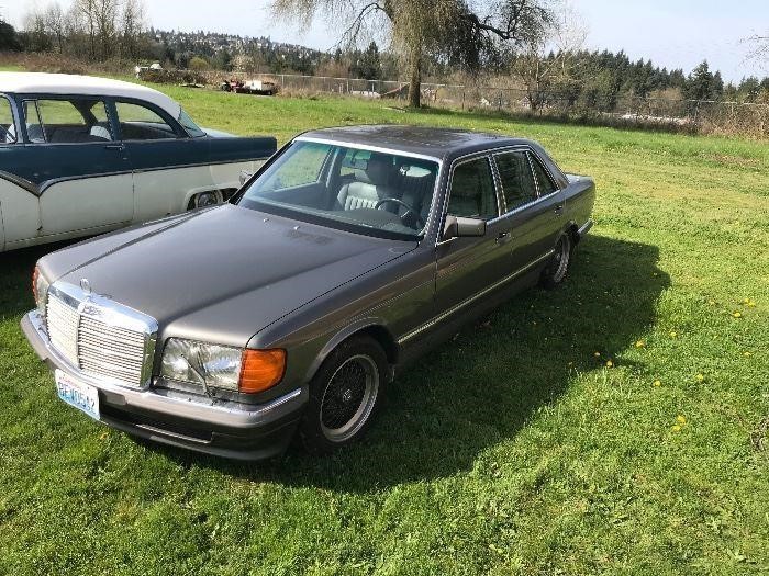 1986 Armored Mercedes 500