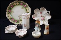 19th c.  Fine German Porcelain - 9pc