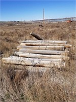 Pile of  Used Wood Posts