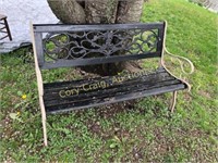Wood/Iron yard bench