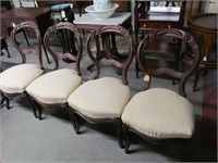 Victorian Balloon Back Chairs 1860