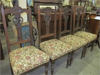 Walnut Chairs Cir 1860