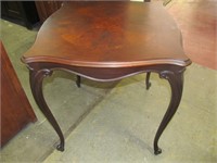 Tall Square French Table with Inlay