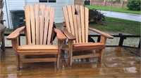 Andirondack Wood Chairs