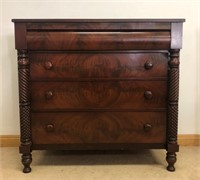 ORNATE MAHOGANY DRESSER- QUALITY !