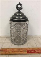 BEAUTIFUL CHIC ANTIQUE DRESSER JAR