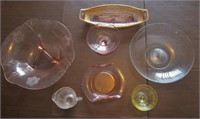 LOT OF MISC EAPG DEPRESSION GLASS