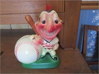 CHALKWARE CLEVELAND INDIANS CHIEF WAHOO BANK