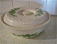 HALL OVEN SERVE CASSEROLE WITH LID