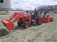 2014 Kubota B2620 HSD utility tractor