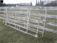 1 - 8' and 3 - 11' corral gates