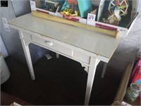 37"x26" Arborite-covered table w/ drawer