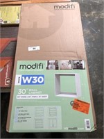 2 Modifi W30 white 30” wall cabinets