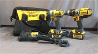 DeWalt power Drill set with charger base