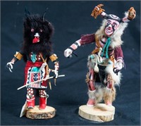 TWO HOPI KACHINA DOLLS