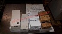 Boxes of Staples and miscellaneous