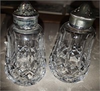Waterford Crystal Salt/ Pepper Shakers