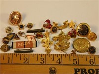 Large Lot of Boyscout Legion & Other Pins