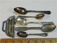 Lot of Antique Worlds Fair Expo Spoons