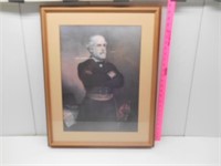 Matted and Framed "Robert E Lee" BY