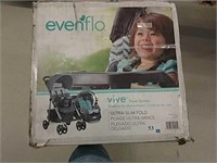Fingerhut Evenflo Vive travel system infant car