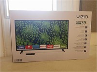 Vizio 39" D-series HDTV Smart TV, box appears to