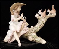1993 Lladro Porcelain 6140 Figurine Spring Friends