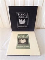 Taos Pueblo Coffee Table Book By George Alpert